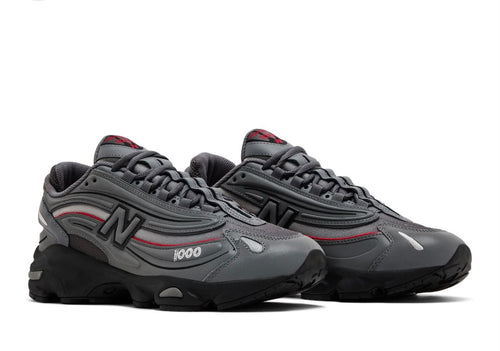 Sneakers New Balance 1000 Grigio Rosso Brillante